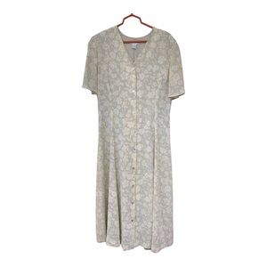 Vintage Liz Claiborne Maxi Dress Size 16